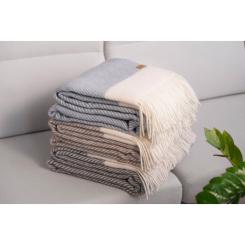 Плед Ardesto Leonardo Bianco 140x200 см, серый Фото 1