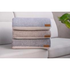 Плед Ardesto Leonardo Bianco 140x200 см, серый Фото 3