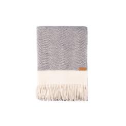 Плед Ardesto Leonardo Bianco 140x200 см, серый Фото 7