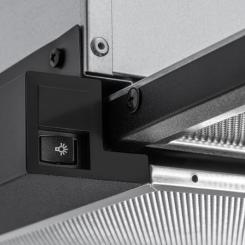 Вытяжка кухонная Pyramida ATH 50 (700) BL Фото 3