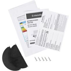 Вытяжка кухонная Minola HTL 5714 WH 1100 LED Фото 10
