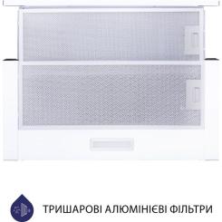 Вытяжка кухонная Minola HTL 5714 WH 1100 LED Фото 2