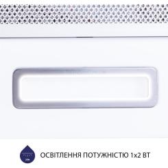 Вытяжка кухонная Minola HTL 5714 WH 1100 LED Фото 4