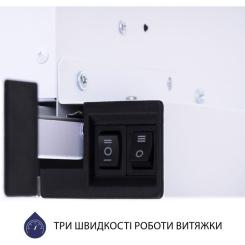 Вытяжка кухонная Minola HTL 5714 WH 1100 LED Фото 7
