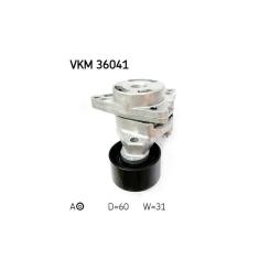Натяжитель ремня с роликом SKF VKM 36041 Фото 1