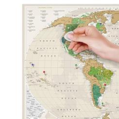 Скретч карта 1DEA.me Travel Map Geography World Фото 3