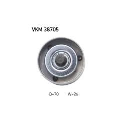 Ролик натяжителя ремня SKF VKM 38705 Фото 1