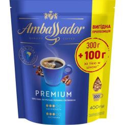 Кофе Ambassador Premium растворимый 400 г Фото