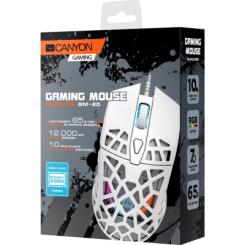 Мышка Canyon Puncher GM-20 USB White Фото 5