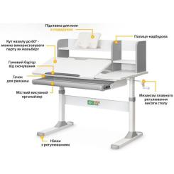 Парта ErgoKids TH-330 Grey Фото 3