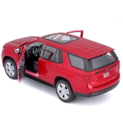 Машина Maisto 2021 Chevy Tahoe красный 1:24 Фото 1