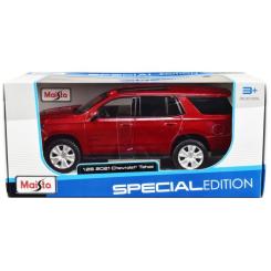 Машина Maisto 2021 Chevy Tahoe красный 1:24 Фото 2