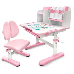 Парта со стулом Evo-kids Panda pink Фото