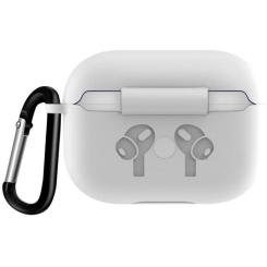 Чехол для наушников BeCover Silicon Protection для Apple AirPods Pro White Фото 1