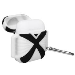 Чехол для наушников X-HuWei i-Smile для Apple AirPods IPH1443 Black+White Фото 1