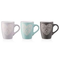 Чашка Ardesto Heart 330 мл Deep Grey Фото 5