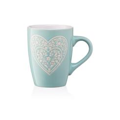 Чашка Ardesto Heart 330 мл Blue Фото