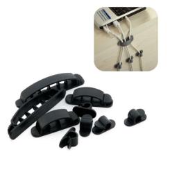 Держатель для кабеля Extradigital CC-926 Cable Clips, Black Фото 7