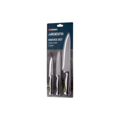 Набор ножей Ardesto Gemini Gourmet 3 шт Black Фото 1