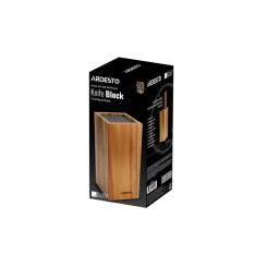 Подставка для ножей Ardesto Black Mars 23 см Wood Фото 1