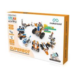 Конструктор Makerzoid Superbot Educational Building Blocks Фото