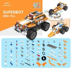 Конструктор Makerzoid Superbot Educational Building Blocks Фото 4
