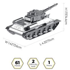 Конструктор Metal Time коллекционная модель T-34/85 Фото 1