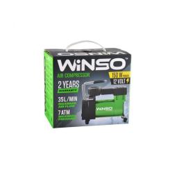 Автомобильный компрессор WINSO 7 Атм 35 л/мин Фото 3