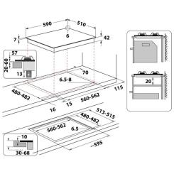 Варочная поверхность Whirlpool GOFL629NB Фото 9