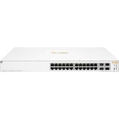 Коммутатор сетевой HP 24GPoE(370W)-4SFP/SFP+ (JL684B) Фото
