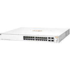 Коммутатор сетевой HP 24GPoE(370W)-4SFP/SFP+ (JL684B) Фото 1