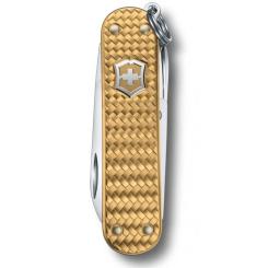 Нож Victorinox Classic SD Precious Alox Brass Gold Фото 3