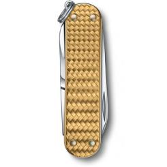 Нож Victorinox Classic SD Precious Alox Brass Gold Фото 4