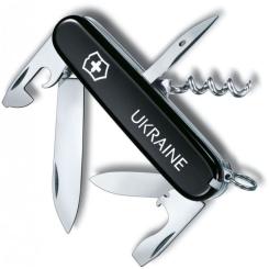 Нож Victorinox Spartan Ukraine Black "Ukraine" Фото