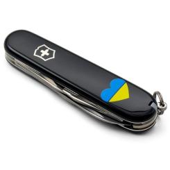 Нож Victorinox Spartan Ukraine Black "Серце Жовто-Блакитне" Фото 4