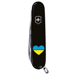 Нож Victorinox Spartan Ukraine Black "Серце Жовто-Блакитне" Фото 5