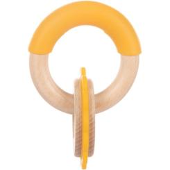 Прорезыватель Canpol babies деревянно-силиконовая Лев Фото 2