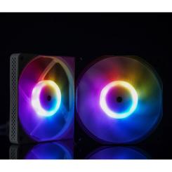 Кулер для корпуса JONSBO HF1215 Black RGB Фото 10
