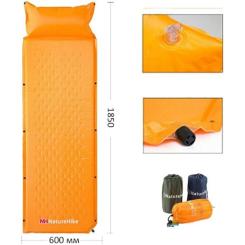 Туристический коврик Naturehike NH15Q002-D 25 мм Yellow Фото 2