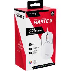Мышка HyperX Pulsefire Haste 2 USB White Фото 8