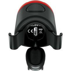 Задняя велофара Knog Plug Rear 10 Lumens Black Фото 4