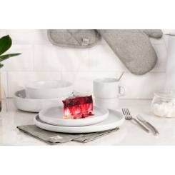 Тарелка Ardesto Trento Dessert 20,5 см White Фото 2