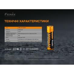 Аккумулятор Fenix 18650 3000 mAh Фото 9