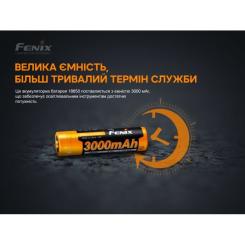Аккумулятор Fenix 18650 3000 mAh Фото 5