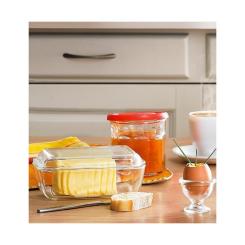 Масленка кухонная Luminarc Butter Clear 17 см Фото 3