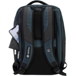 Рюкзак школьный Optima 17" серый Фото 7