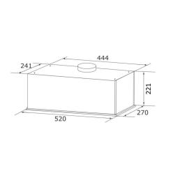 Вытяжка кухонная GRANADO Palamos 3603-1200 Black Фото 6