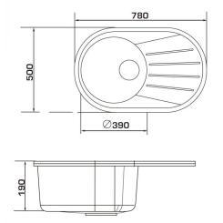 Мойка кухонная GRANADO MURCIA terra Фото 5