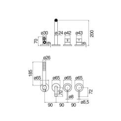 Смеситель NOBILI WEBK110/91TCR Фото 1