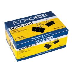 Биндер металлический Economix 41 мм 12 шт Фото
